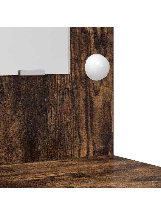 Tualettlaud sahtliga 3 tk pruun 50 x 41 x 135 cm tehispuit
