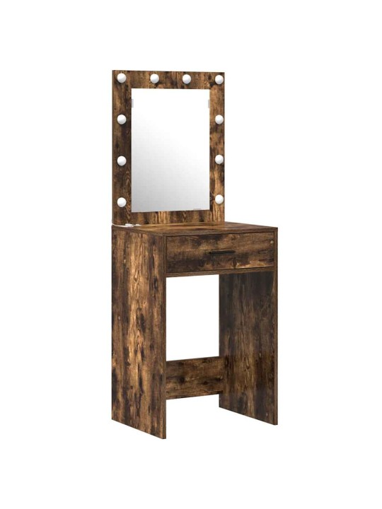 Tualettlaud sahtliga 3 tk pruun 50 x 41 x 135 cm tehispuit