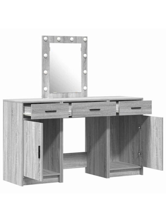 Tualettlaud sahtliga 3 tk hall 50 x 41 x 135 cm tehispuit