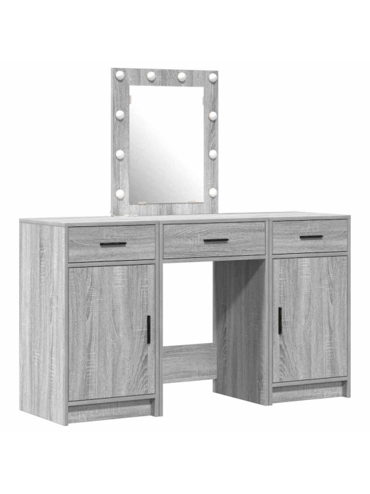 Tualettlaud sahtliga 3 tk hall 50 x 41 x 135 cm tehispuit