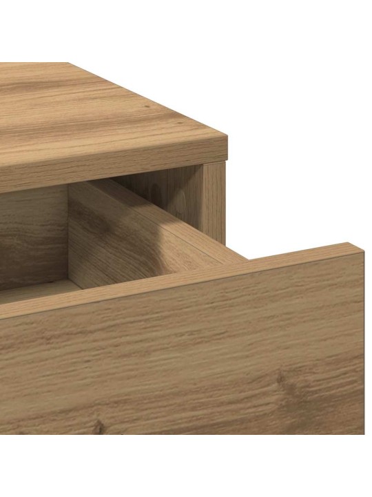 Tualettlaud sahtliga 3 tk pruun 50 x 41 x 135 cm tehispuit