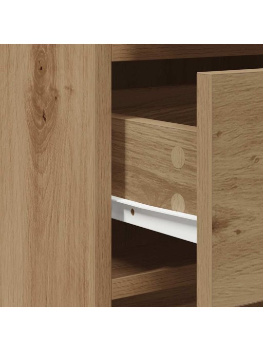 Tualettlaud sahtliga 3 tk pruun 50 x 41 x 135 cm tehispuit