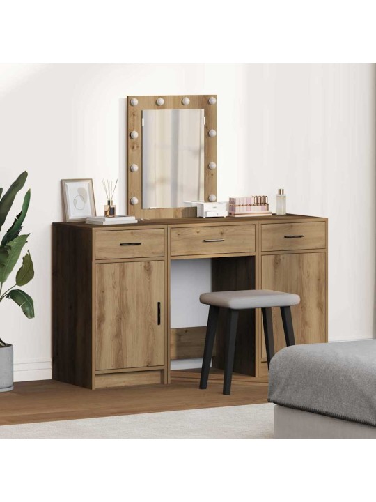 Tualettlaud sahtliga 3 tk pruun 50 x 41 x 135 cm tehispuit