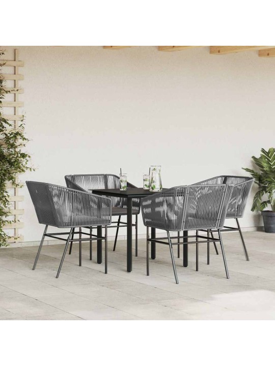 5-OSALINE AIAMÖÖBLI KOMPLEKT PATJADEGA, HALL, POLÜROTANG KLAAS