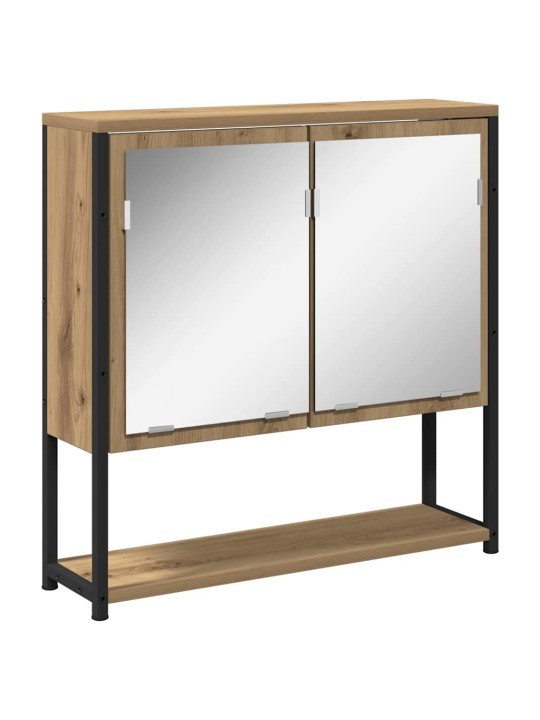 Vannitoa mööblikomplekt uksega 2 tk pruun 60 x 30 x 60 cm tehispuit