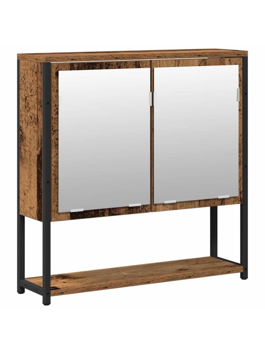 Vannitoa mööblikomplekt uksega 2 tk pruun 60 x 30 x 60 cm tehispuit