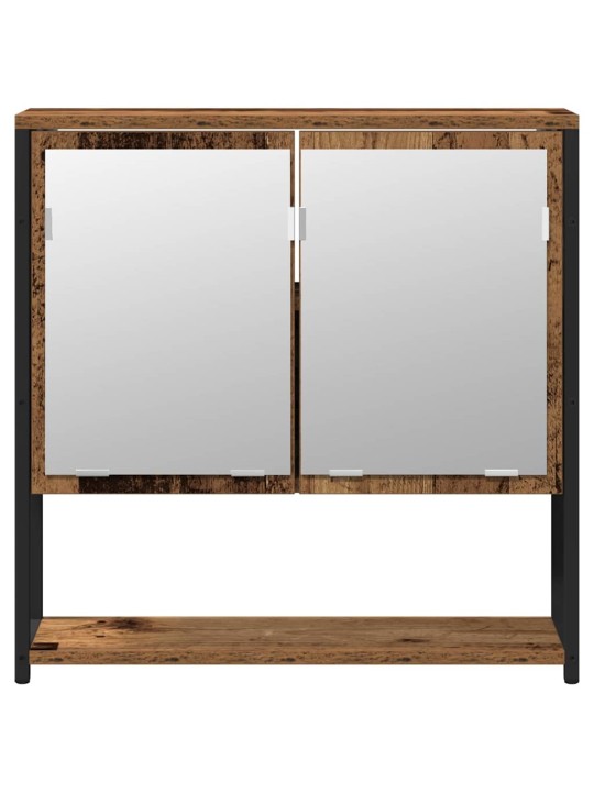 Vannitoa mööblikomplekt uksega 2 tk pruun 60 x 30 x 60 cm tehispuit