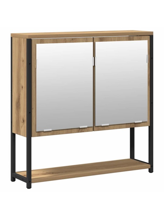 Vannitoa mööblikomplekt uksega 2 tk pruun 60 x 30 x 60 cm tehispuit