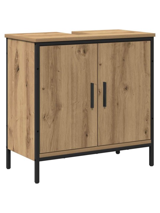Vannitoa mööblikomplekt uksega 2 tk pruun 60 x 30 x 60 cm tehispuit