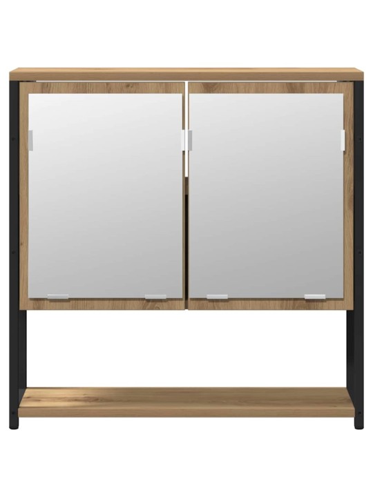 Vannitoa mööblikomplekt uksega 2 tk pruun 60 x 30 x 60 cm tehispuit