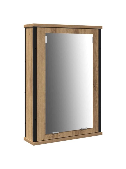 Vannitoa valamud uksega 3 tk pruun 80 x 30 x 60 cm tehispuit