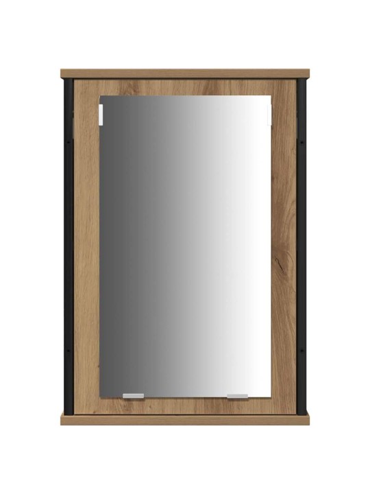 Vannitoa valamud uksega 3 tk pruun 80 x 30 x 60 cm tehispuit