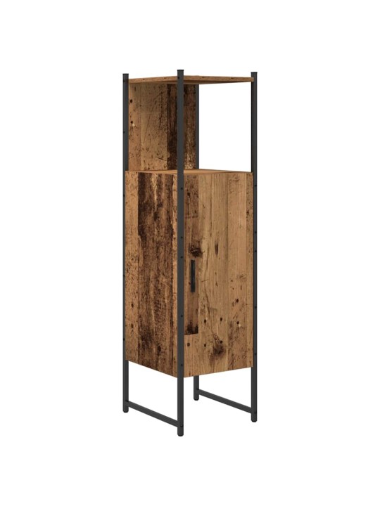 Vannitoa mööblikomplekt 4 tk pruun 33 x 33 x 185.5 cm tehispuit