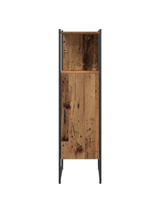 Vannitoa mööblikomplekt 4 tk pruun 33 x 33 x 185.5 cm tehispuit