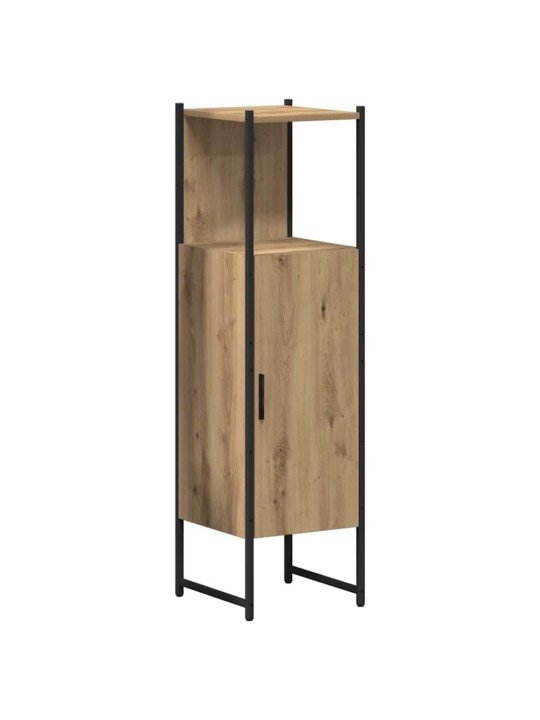 Vannitoa mööblikomplekt 4 tk pruun 33 x 33 x 185.5 cm tehispuit