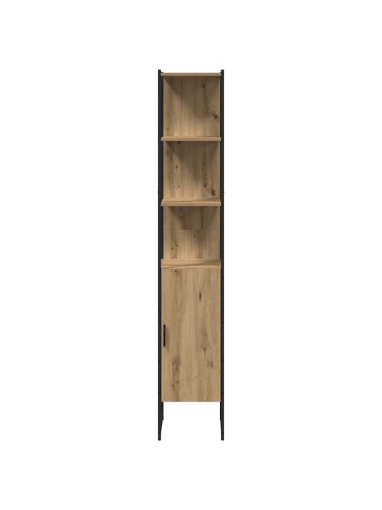 Vannitoa mööblikomplekt 4 tk pruun 33 x 33 x 185.5 cm tehispuit