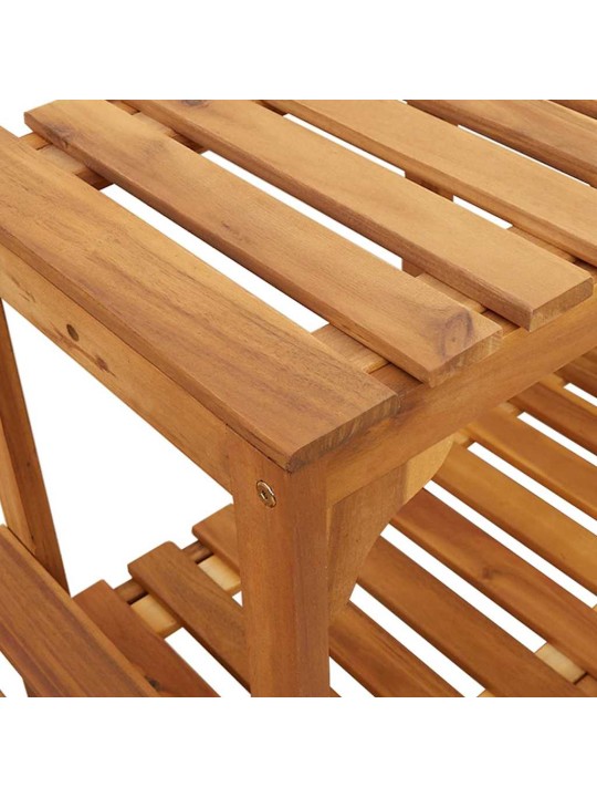 Mullivanni ümbrus pruun 230 x 230 cm tugev akaatsiapuit