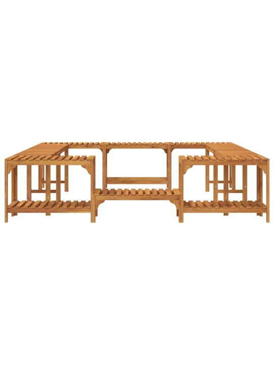 Mullivanni ümbrus pruun 230 x 230 cm tugev akaatsiapuit