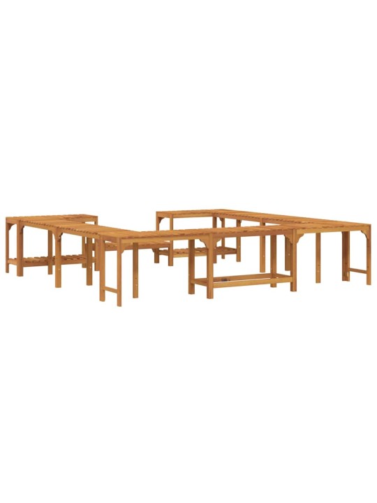 Mullivanni ümbrus pruun 250 x 250 cm tugev akaatsiapuit