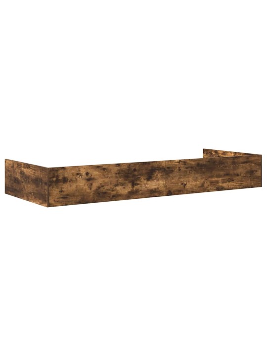 Voodi hoiukohaga raam peaga sahtliga vana puit 75 x 190 cm tehispuit