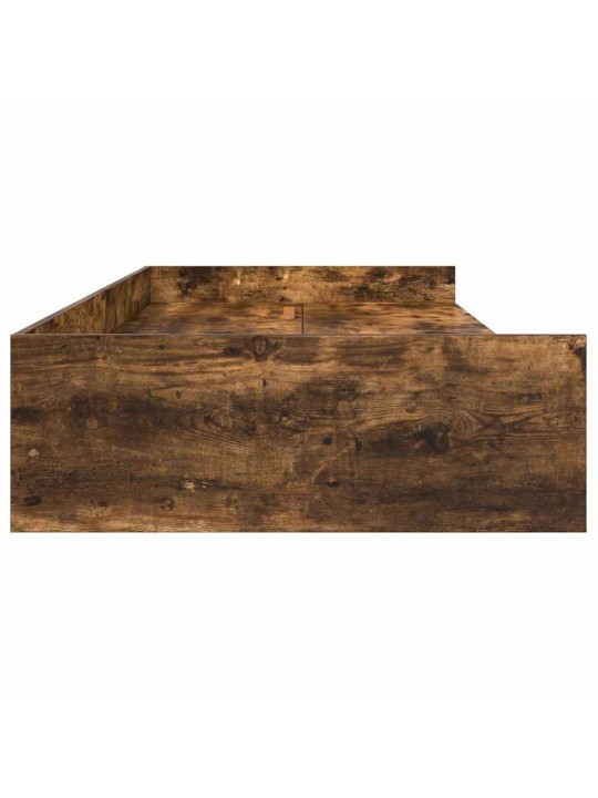 Voodi hoiukohaga raam peaga sahtliga vana puit 75 x 190 cm tehispuit