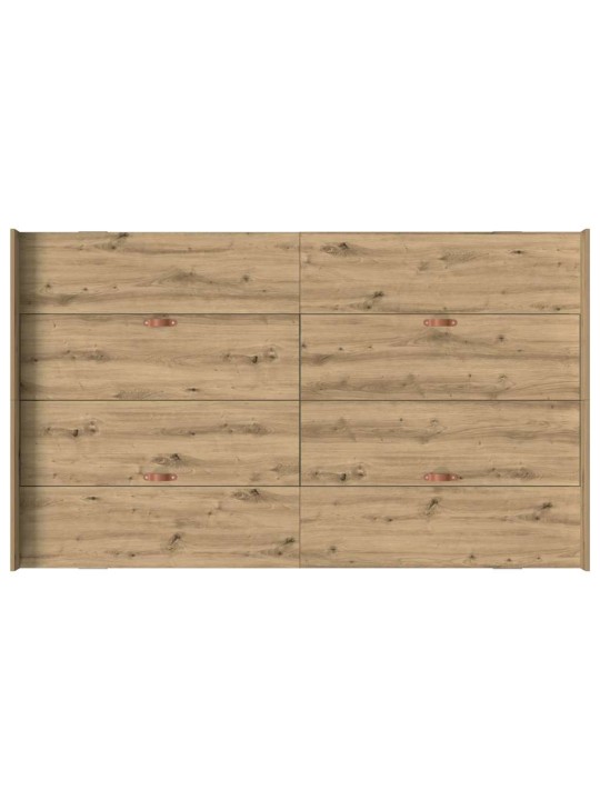 Voodi hoiukohaga raam peaga käsitöötamm 120 x 200 cm tehispuit