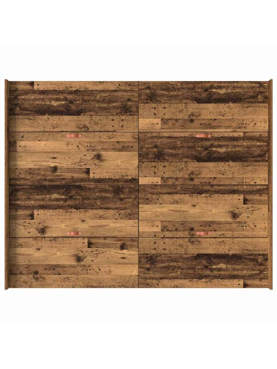 Voodi hoiukohaga raam peaga vana puit 135 x 190 cm tehispuit