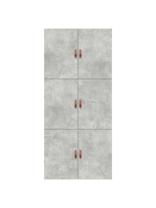Voodi raam betoonihall 200 x 90 x 31.5 cm tehispuit