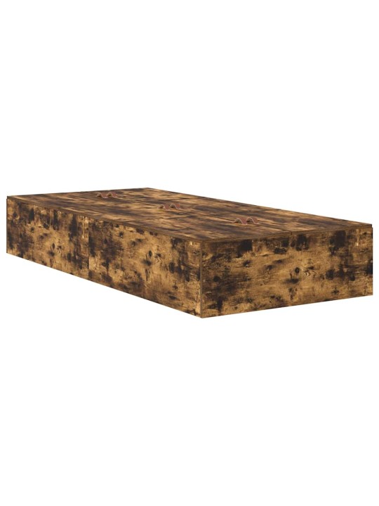 Voodi raam suitsutatud tamm 200 x 90 x 31.5 cm tehispuit