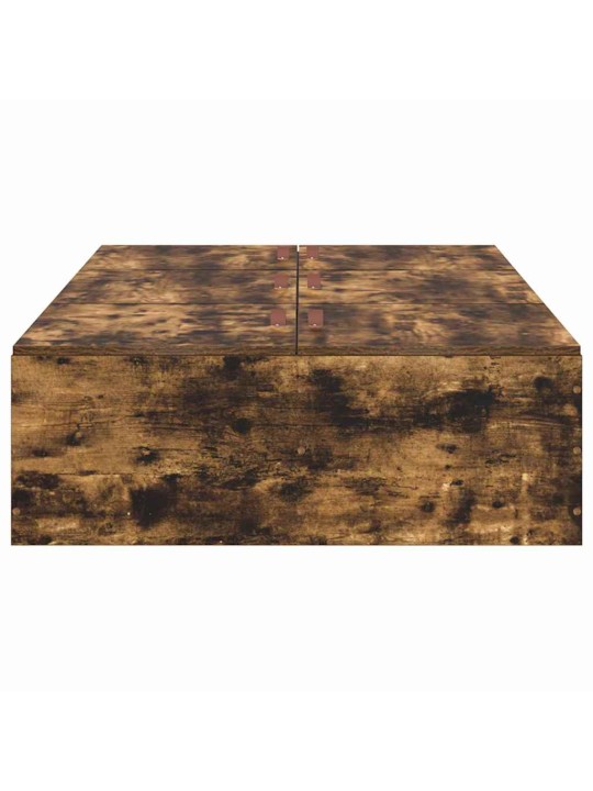 Voodi raam suitsutatud tamm 200 x 90 x 31.5 cm tehispuit