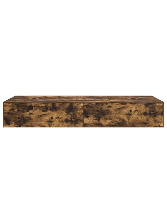 Voodi raam suitsutatud tamm 200 x 90 x 31.5 cm tehispuit