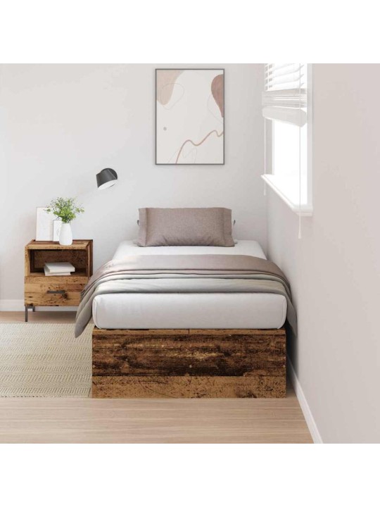 Voodi raam vana puit 200 x 100 x 31.5 cm tehispuit