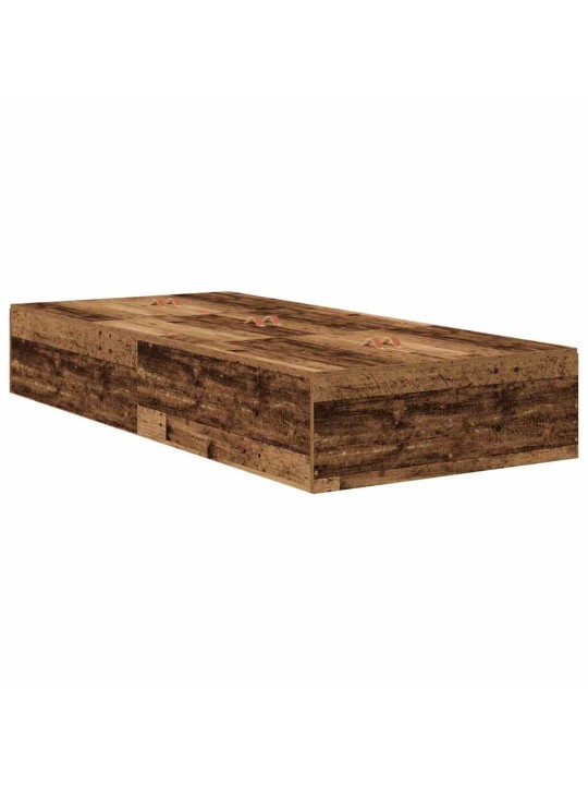 Voodi raam vana puit 200 x 100 x 31.5 cm tehispuit
