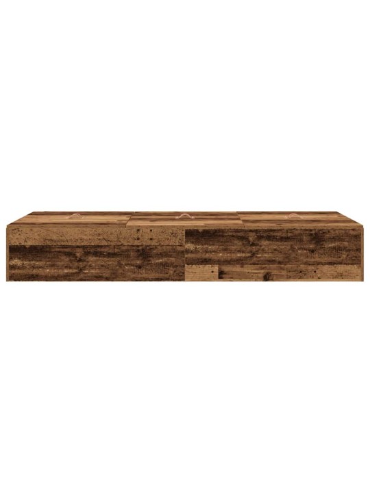 Voodi raam vana puit 200 x 100 x 31.5 cm tehispuit