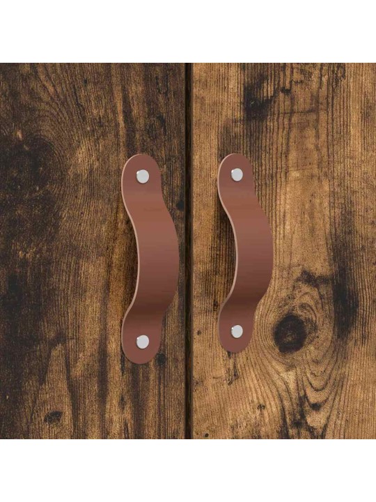 Voodi raam suitsutatud tamm 200 x 200 x 31.5 cm tehispuit