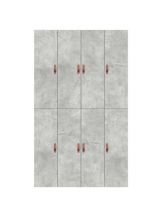 Voodi raam betoonihall 200 x 120 x 31.5 cm tehispuit