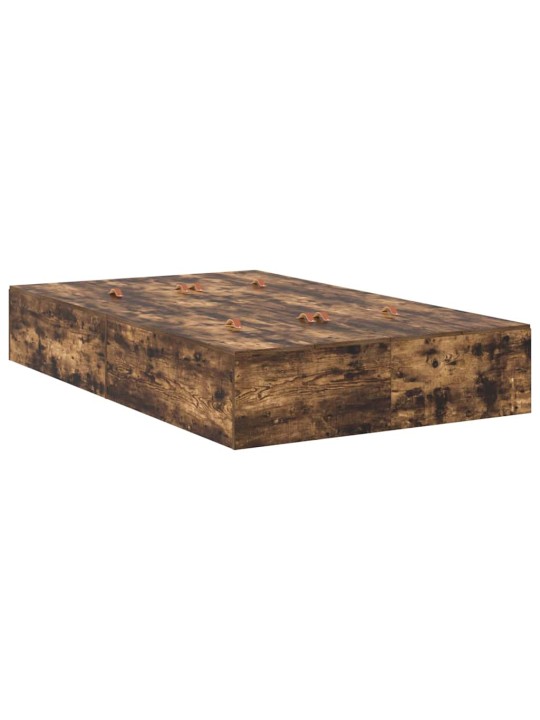 Voodi raam suitsutatud tamm 200 x 120 x 31.5 cm tehispuit