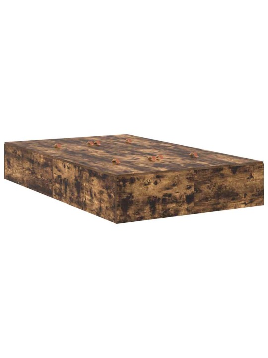Voodi raam suitsutatud tamm 200 x 120 x 31.5 cm tehispuit