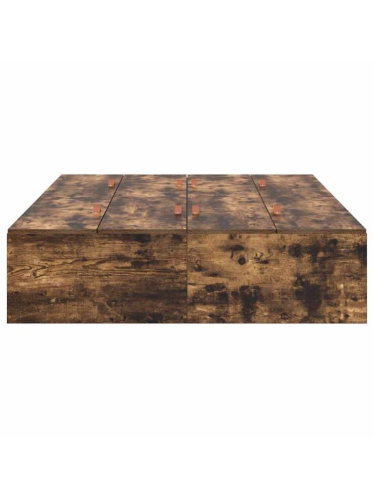 Voodi raam suitsutatud tamm 200 x 120 x 31.5 cm tehispuit