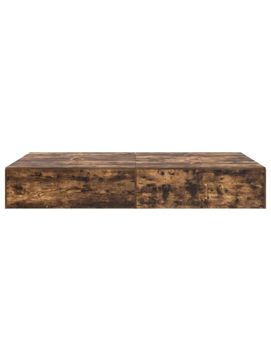 Voodi raam suitsutatud tamm 200 x 120 x 31.5 cm tehispuit