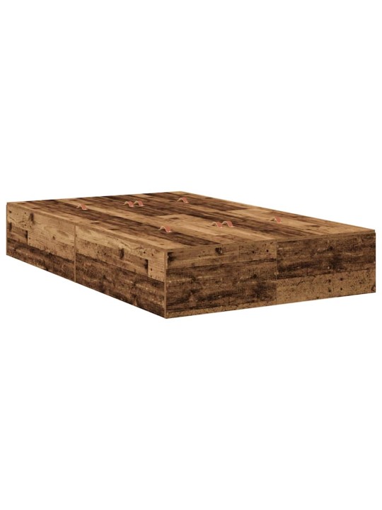 Voodi raam vana puit 200 x 120 x 31.5 cm tehispuit