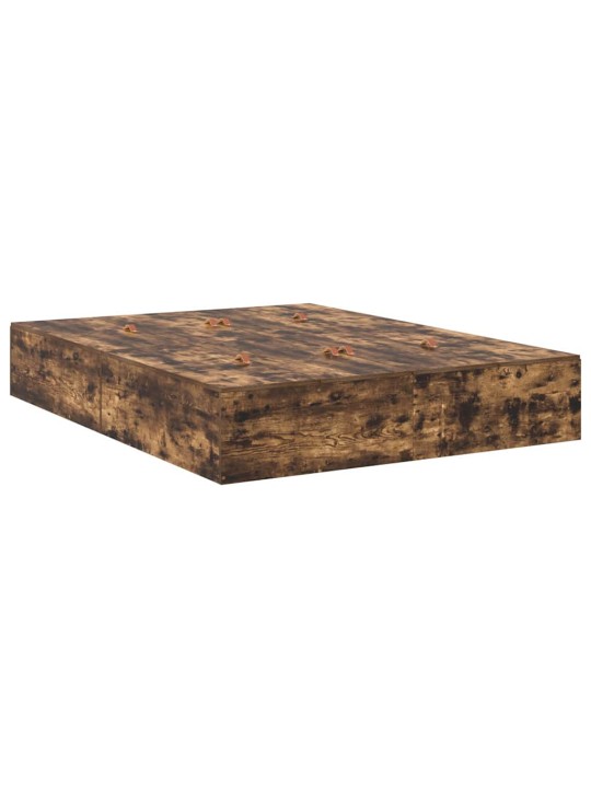 Voodi raam suitsutatud tamm 200 x 140 x 31.5 cm tehispuit