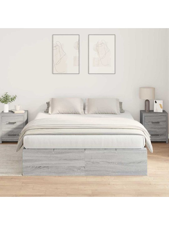 Voodi raam hall sonoma 200 x 140 x 31.5 cm tehispuit
