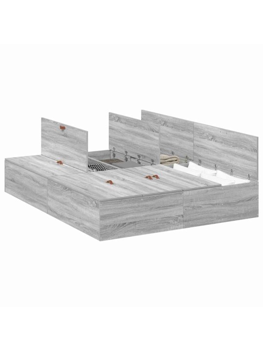 Voodi raam hall sonoma 200 x 140 x 31.5 cm tehispuit
