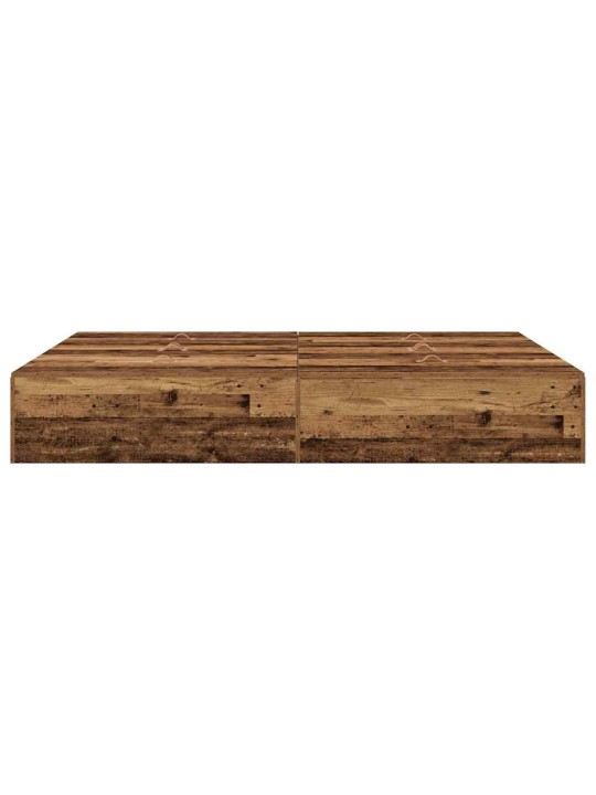 Voodi raam vana puit 200 x 140 x 31.5 cm tehispuit
