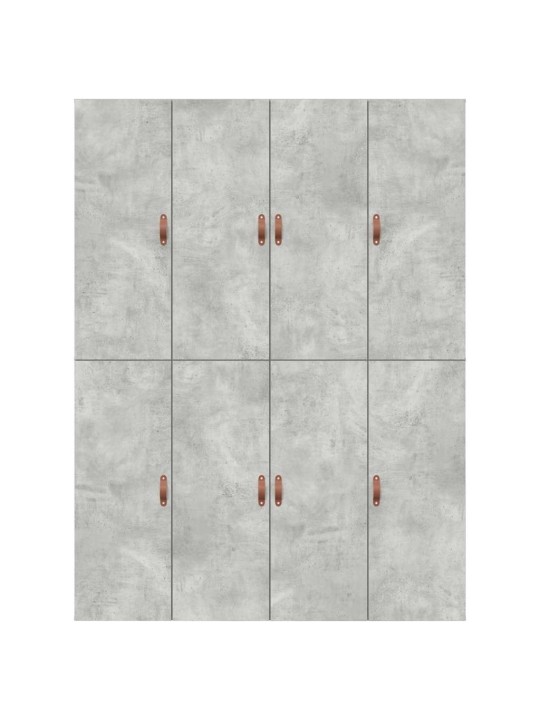 Voodi raam betoonihall 200 x 150 x 31.5 cm tehispuit