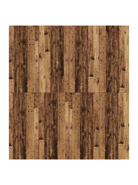 Voodi raam vana puit 200 x 180 x 31.5 cm tehispuit