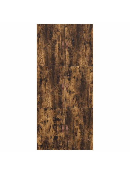 Voodi raam suitsutatud tamm 190 x 75 x 31.5 cm tehispuit