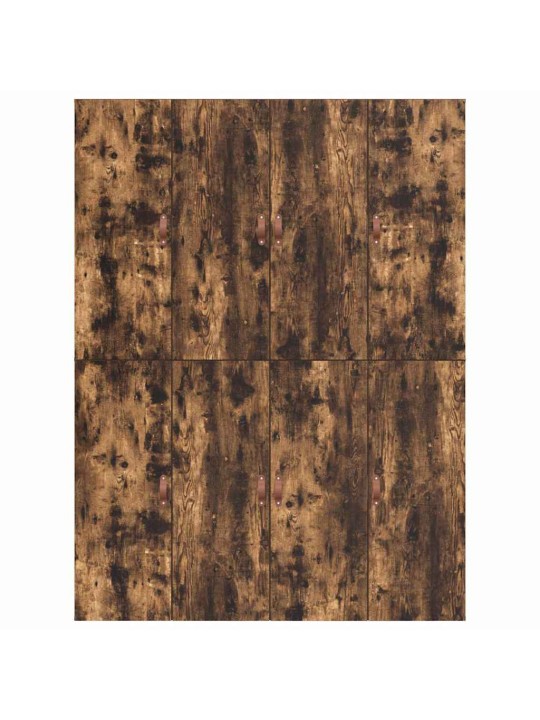 Voodi raam suitsutatud tamm 190 x 140 x 31.5 cm tehispuit