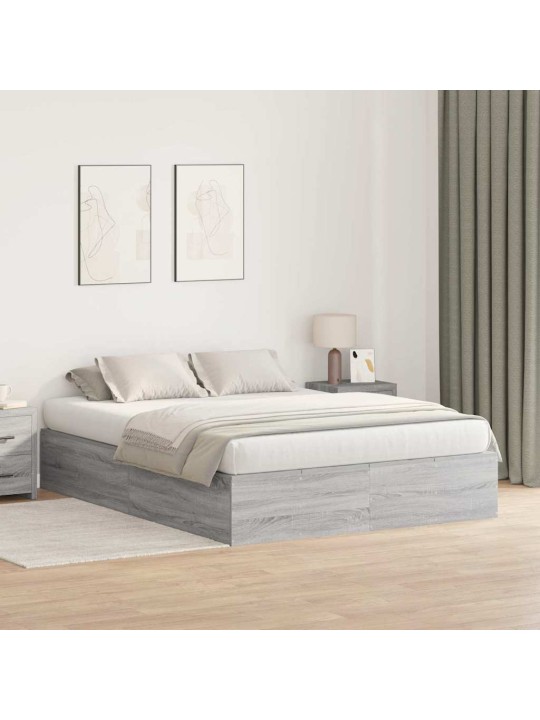 Voodi raam hall sonoma 190 x 135 x 31.5 cm tehispuit